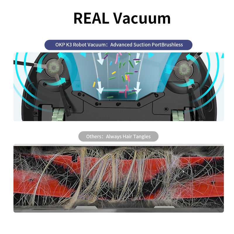 Load image into Gallery viewer, OKP K3 Robot Vacuum