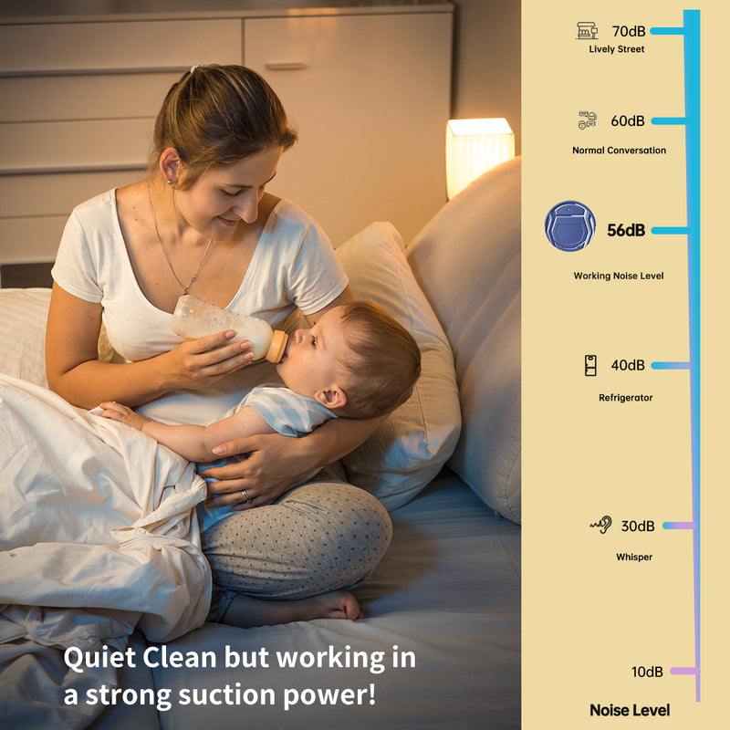 Load image into Gallery viewer, OKP K2 Robot Vacuum Cleaner - Tailored for Pets, 1800mAh