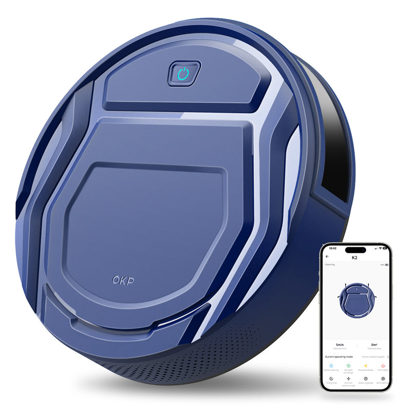 Load image into Gallery viewer, OKP K2 Robot Vacuum Cleaner - Tailored for Pets, 1800mAh
