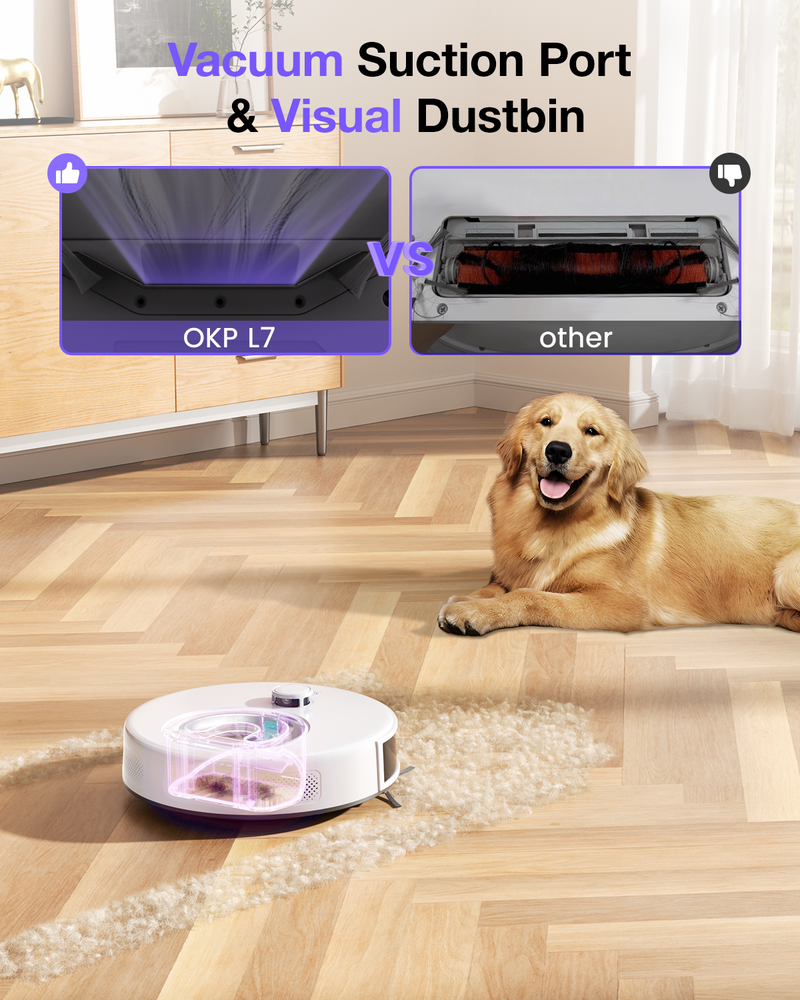 Load image into Gallery viewer, OKP L7 Robot Vacuum Cleaner