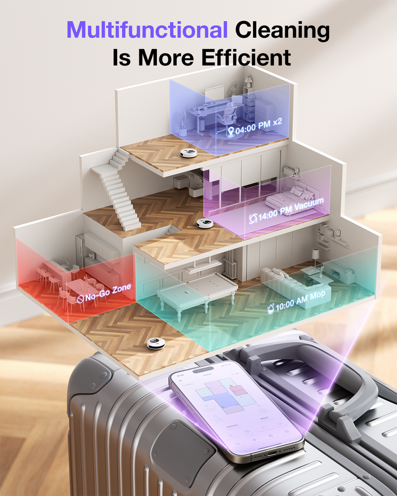 Load image into Gallery viewer, OKP L7 Robot Vacuum Cleaner