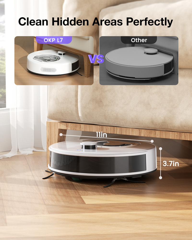 Load image into Gallery viewer, OKP L7 Robot Vacuum Cleaner