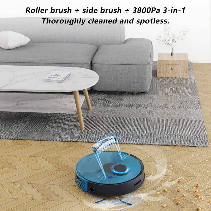 Load image into Gallery viewer, OKPLIFE L1 Lidar Robot Vacuum Cleaner Green