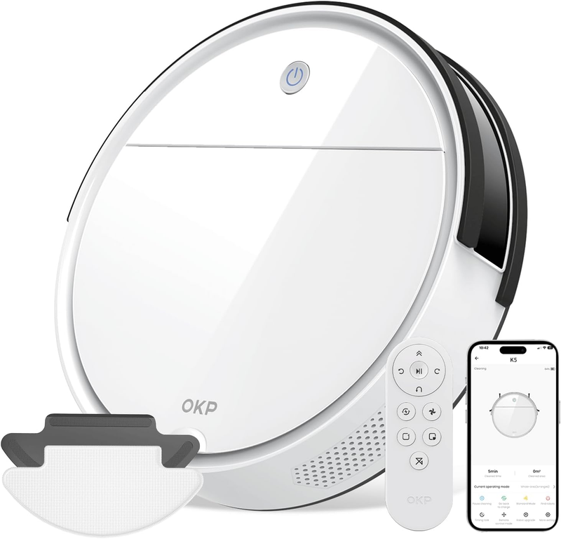 Load image into Gallery viewer, OKP Robot Vacuum K5