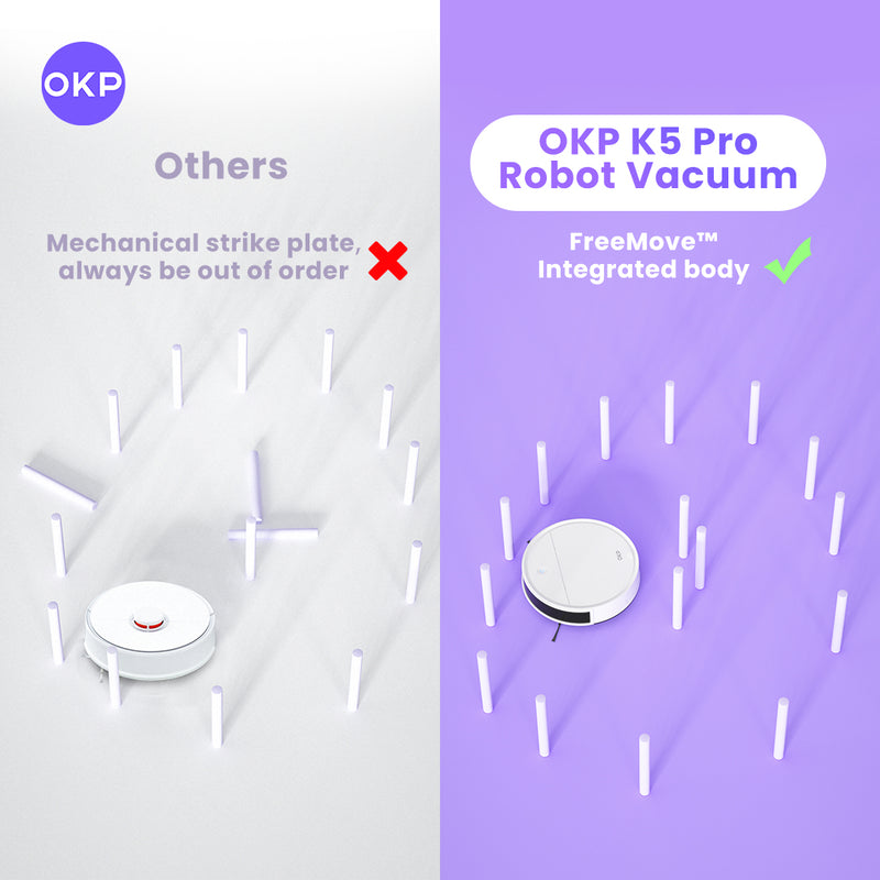 Load image into Gallery viewer, OKP LIFE K5 PRO Robot Vacuum with Mop
