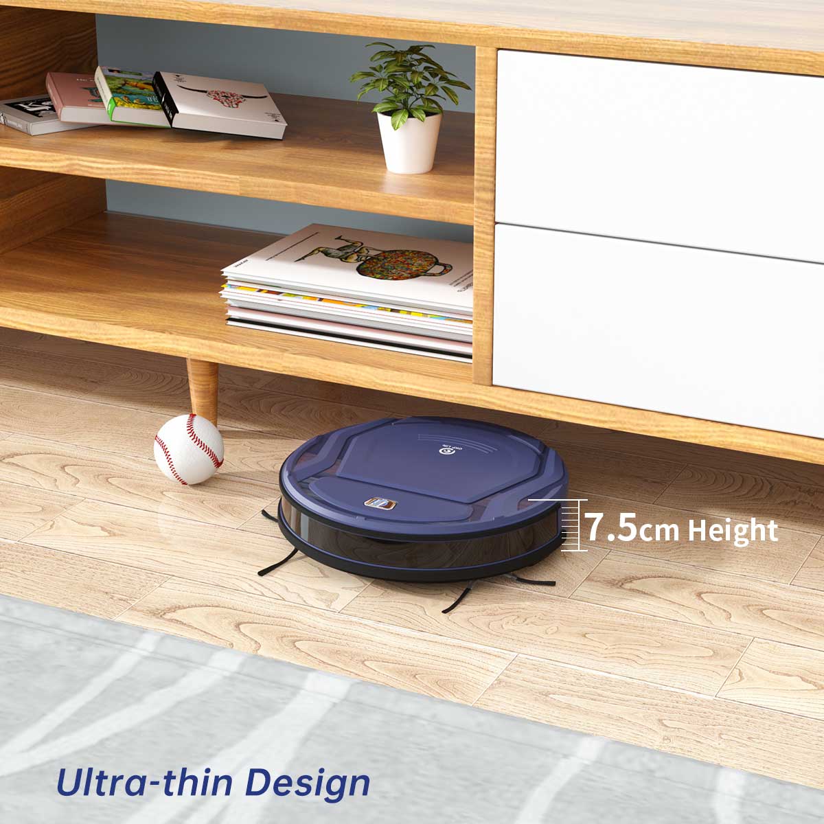 OKP K2 Robot Vacuum Cleaner - Tailored for Pets, 1800mAh – OKP LIFE