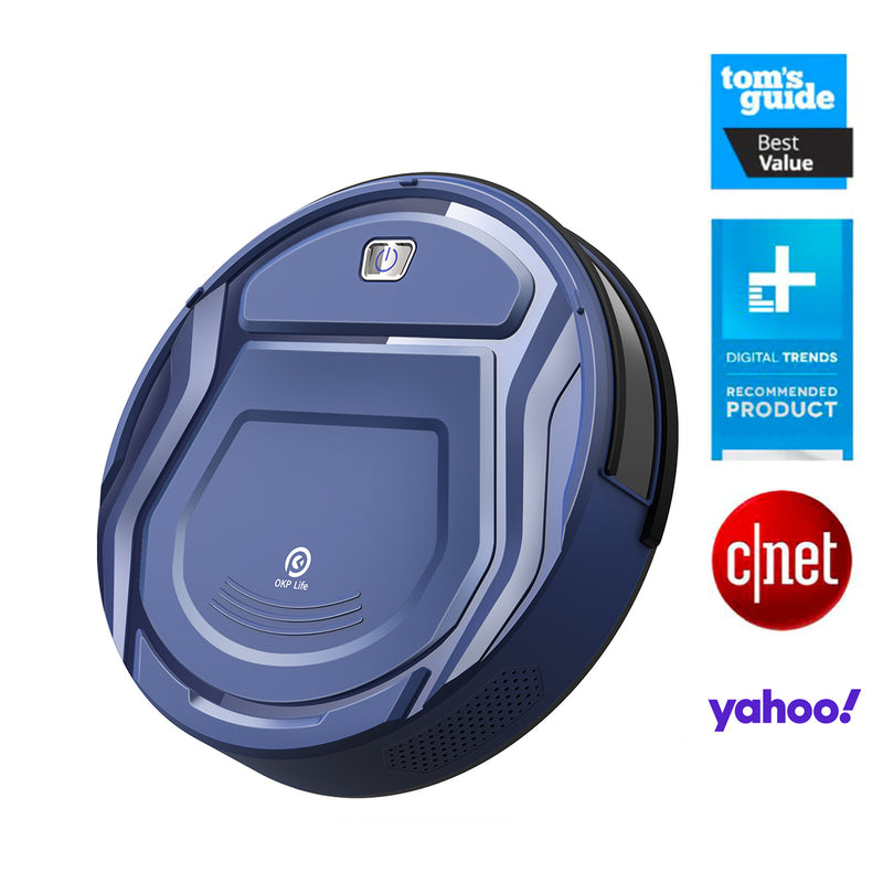Load image into Gallery viewer, OKP K2 Robot Vacuum Cleaner - Tailored for Pets, 1800mAh
