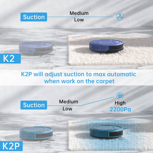 OKP K2P Robot Vacuum Cleaner