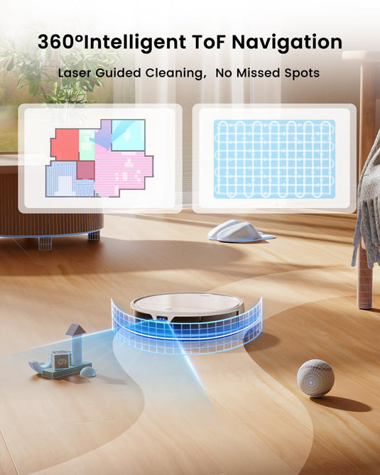 OKP Robot Vacuum Mop Combo K5 Ultra