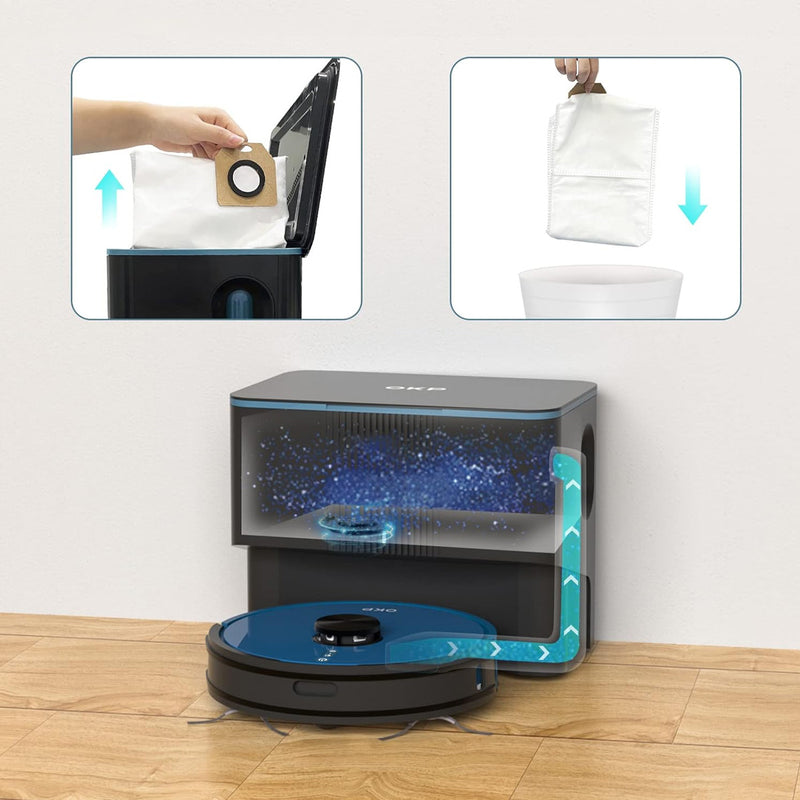 Load image into Gallery viewer, OKP Robot Replacement Self-Emptying Dust Bag for L3
