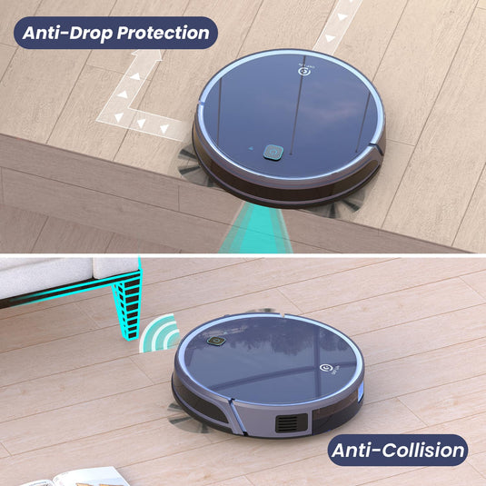 OKP LIFE K7 Robot Vacuum Cleaner Carpet, and Particle Specialist