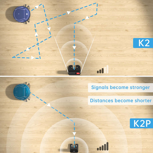 OKP LIFE K2P Robot Vacuum Cleaner