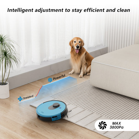 OKPLIFE L1 Lidar Robot Vacuum Cleaner Green