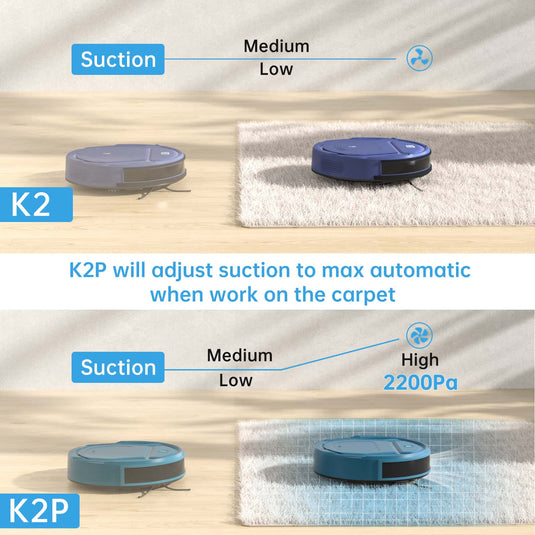 OKP LIFE K2P Robot Vacuum Cleaner